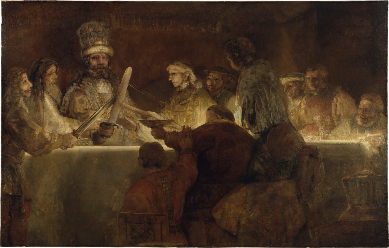 Claude Civilis oprør (Claudius Civilis, Gaius Julius Civilis af Rembrandt van Rijn