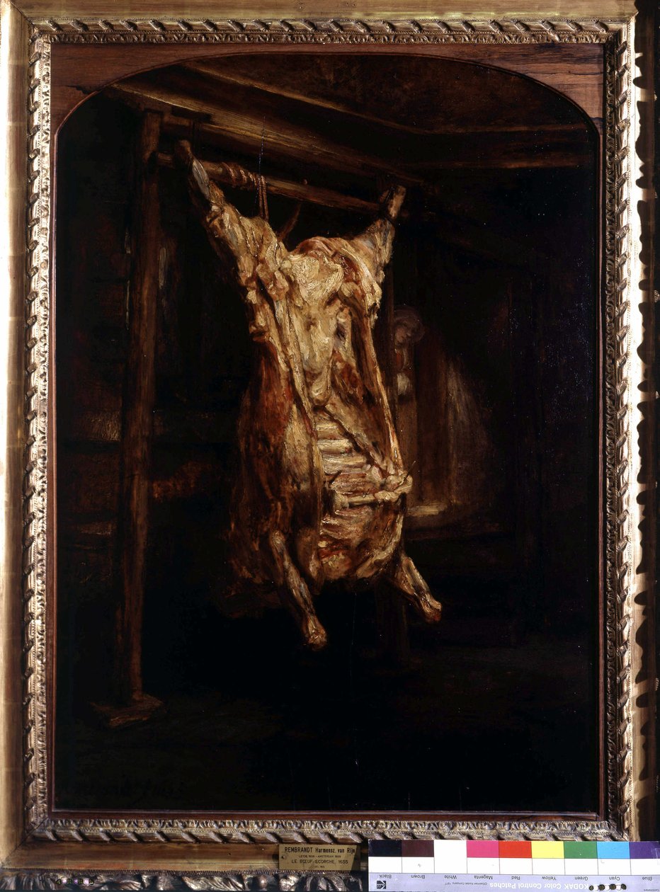 Le Boeuf fersken af Rembrandt af Rembrandt van Rijn