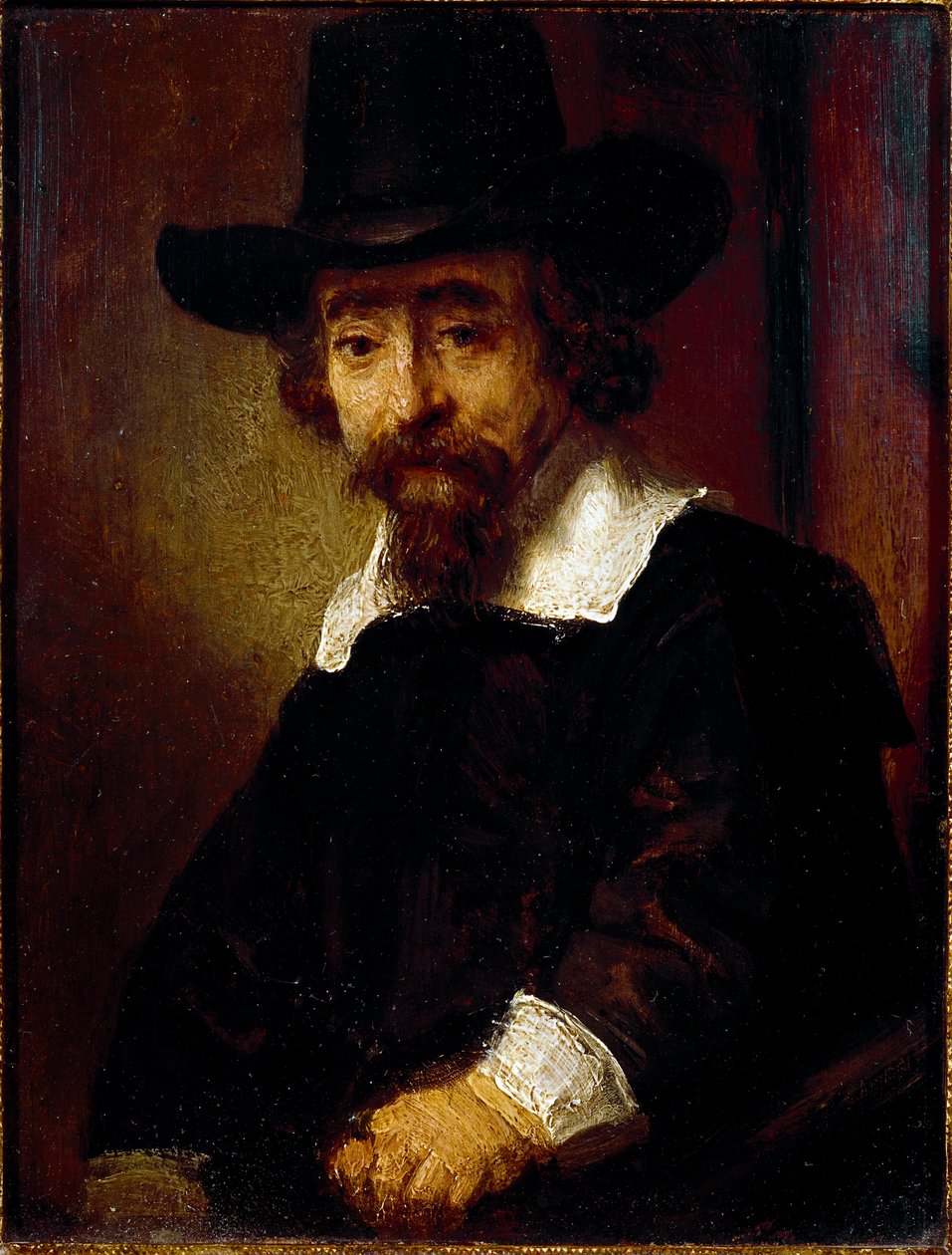 Portræt af Dr. Ephraim Bueno af Rembrandt Harmensz. van Rijn