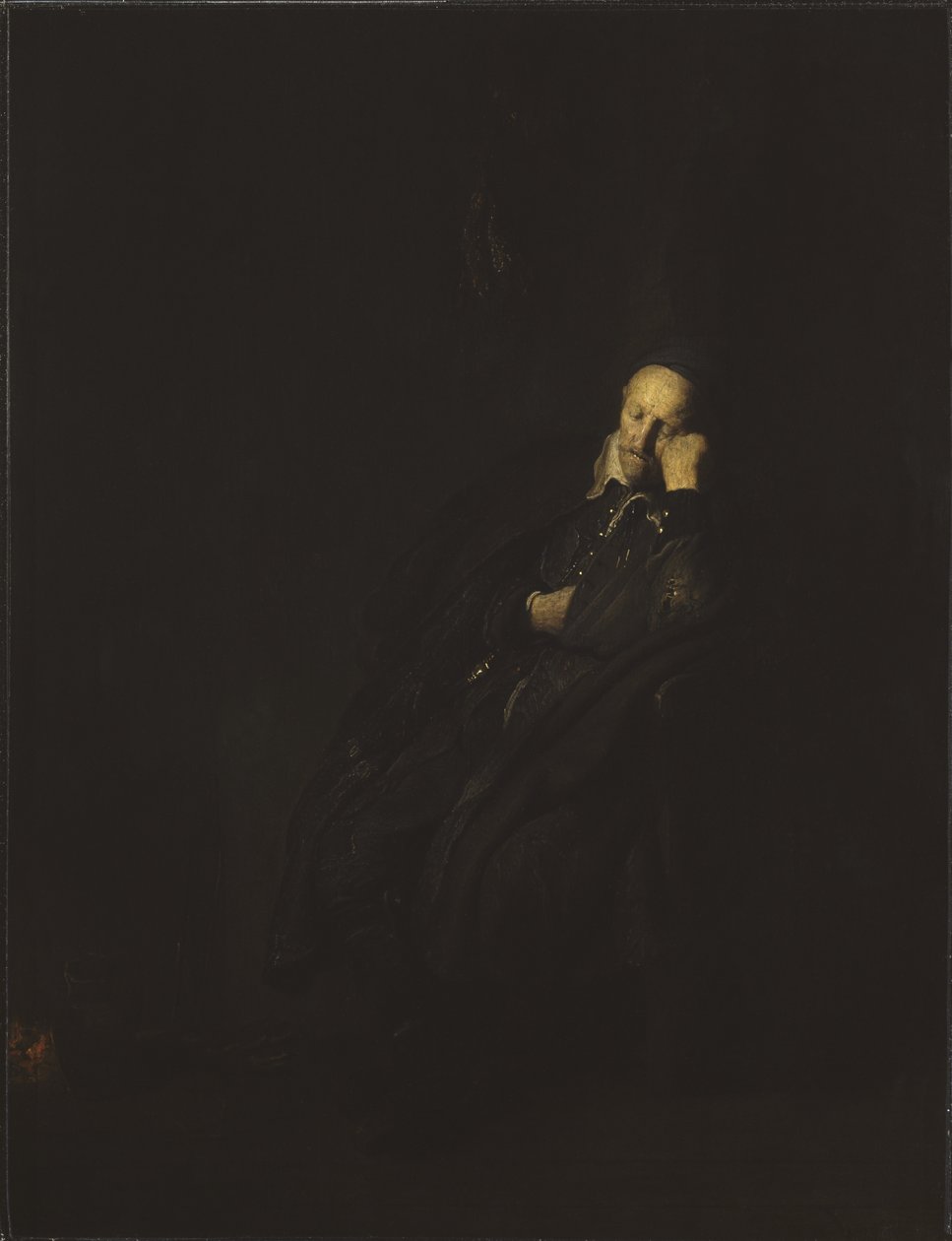 Portræt af en gammel mand, 1629 af Rembrandt van Rijn