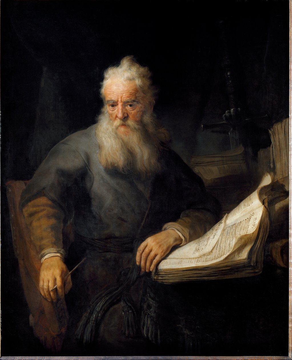 Repræsentation af Saint Paul (maleri af Rembrandt van Rijn