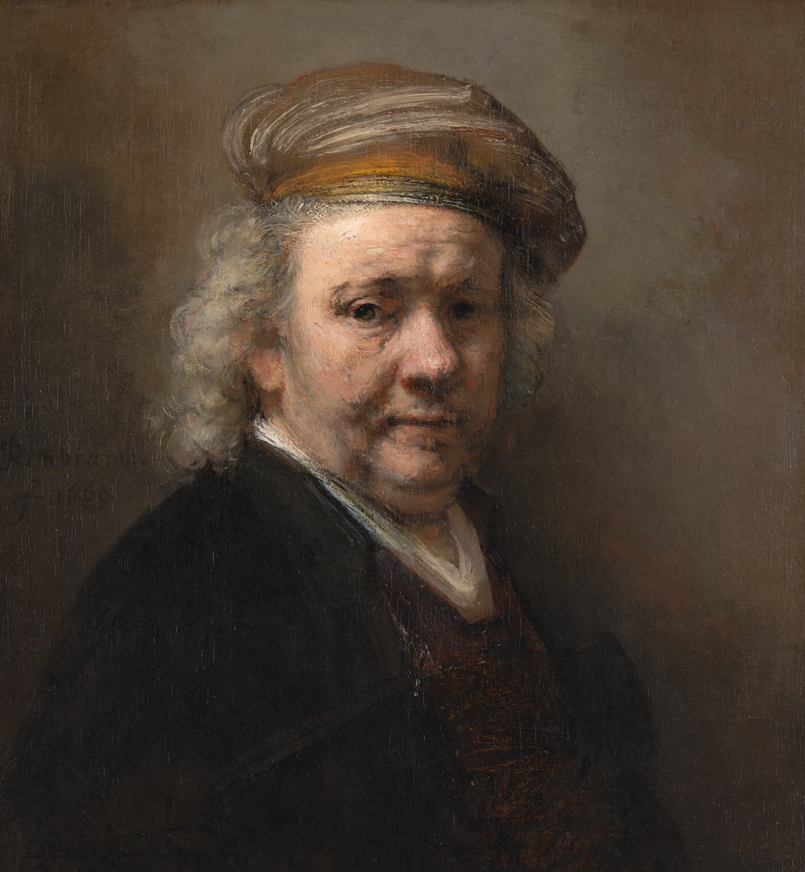 Selvportræt af Rembrandt van Rijn