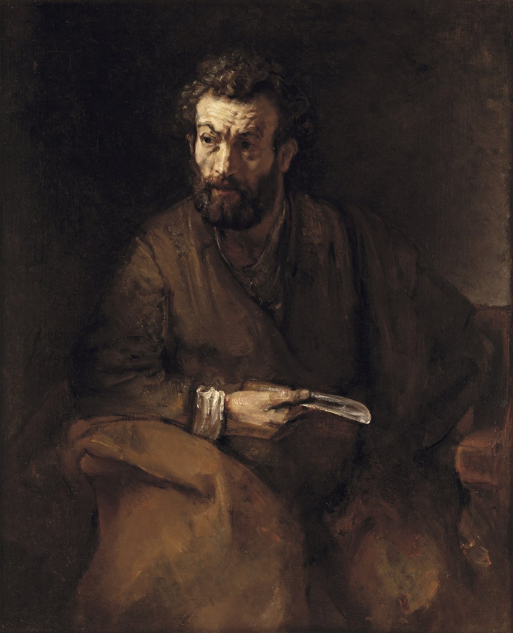 St. Bartholomew af Rembrandt van Rijn