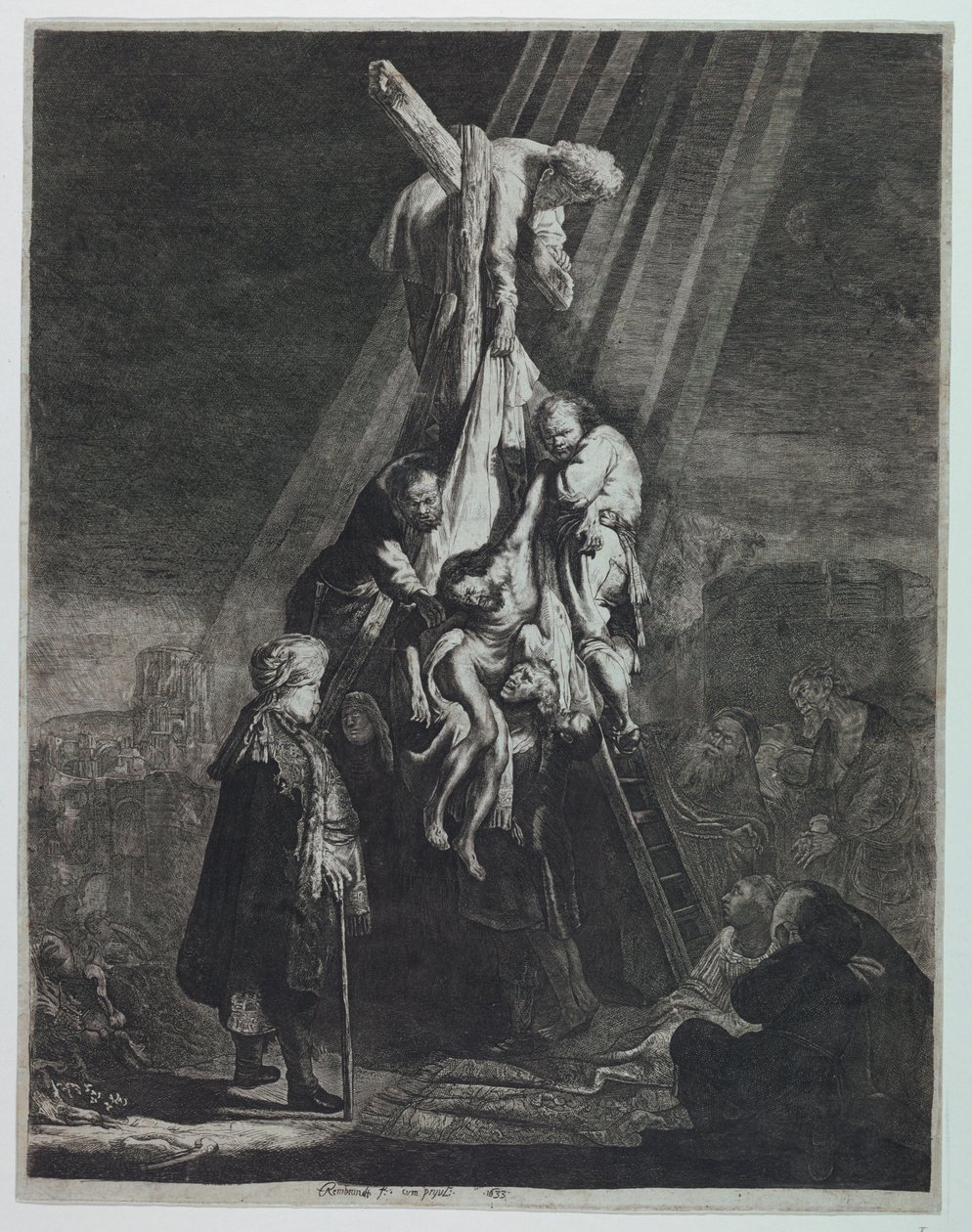 Nedstigningen fra korset af Rembrandt van Rijn