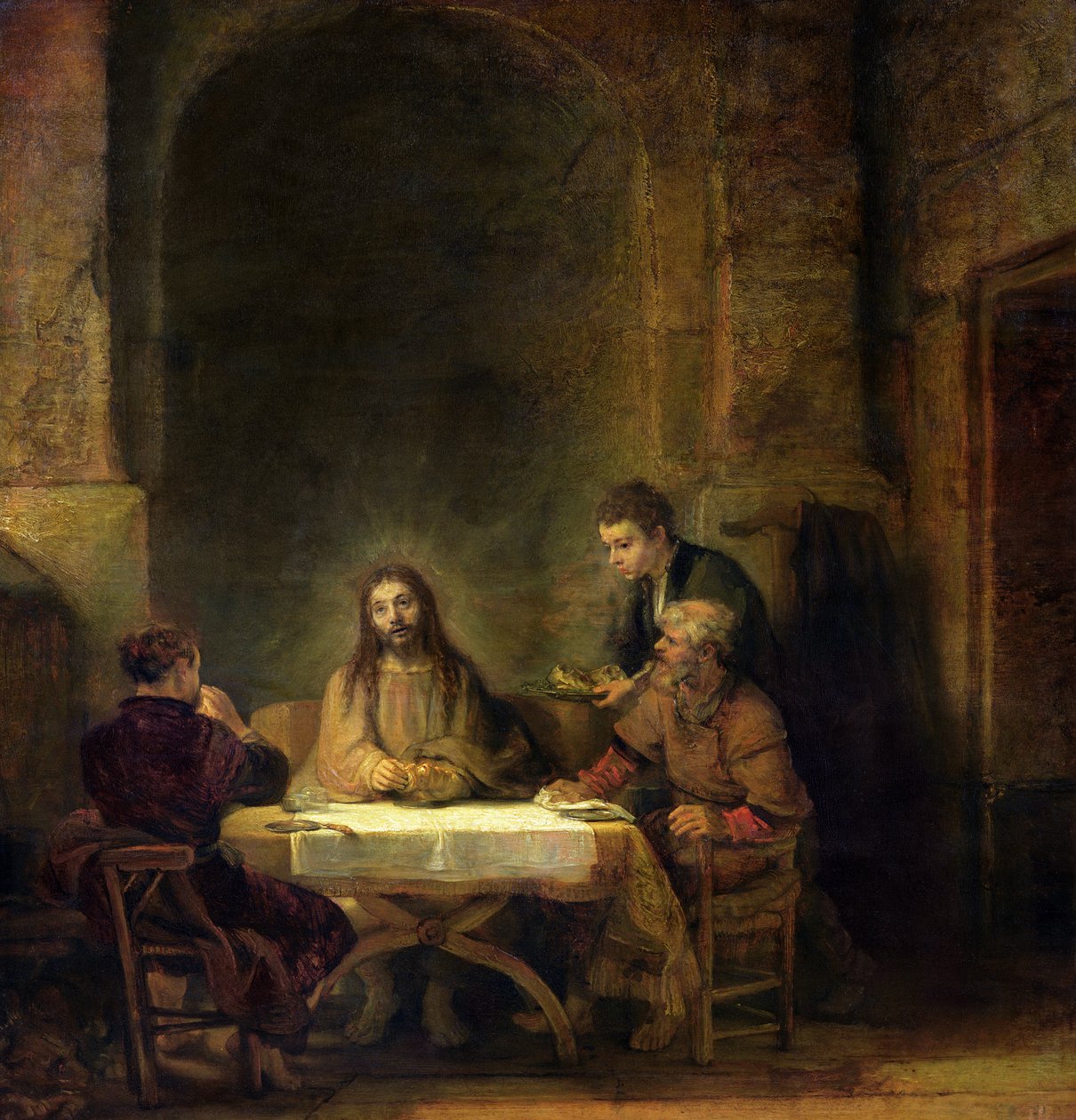 Nadveren i Emmaus af Rembrandt van Rijn