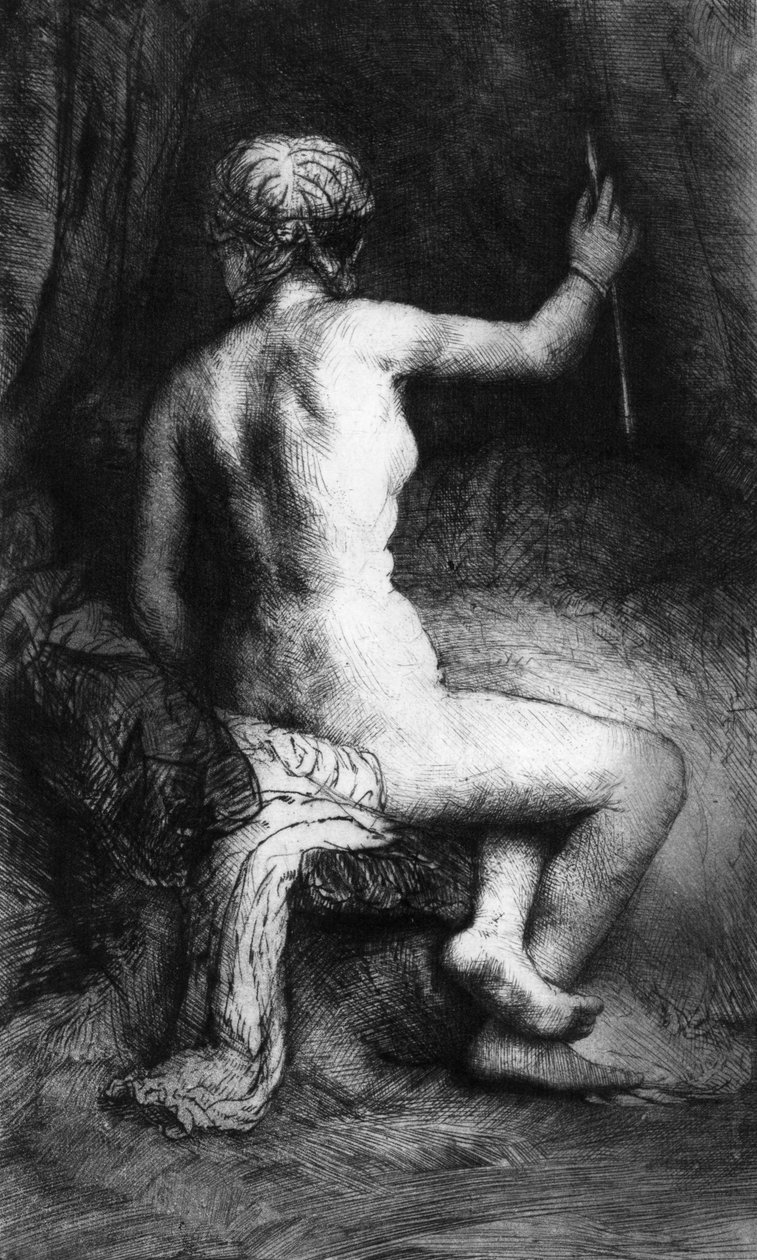 Kvinden med pilen af Rembrandt van Rijn