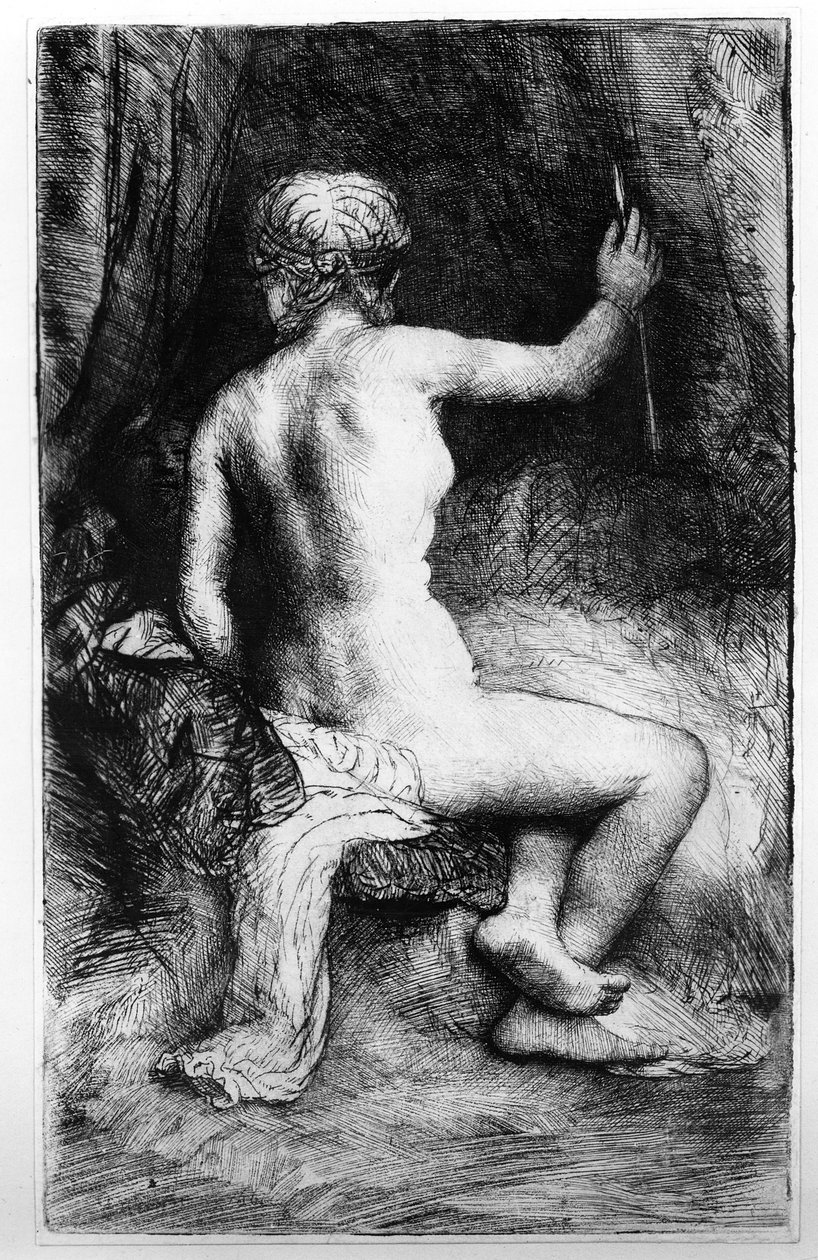 Kvinden med pilen af Rembrandt van Rijn