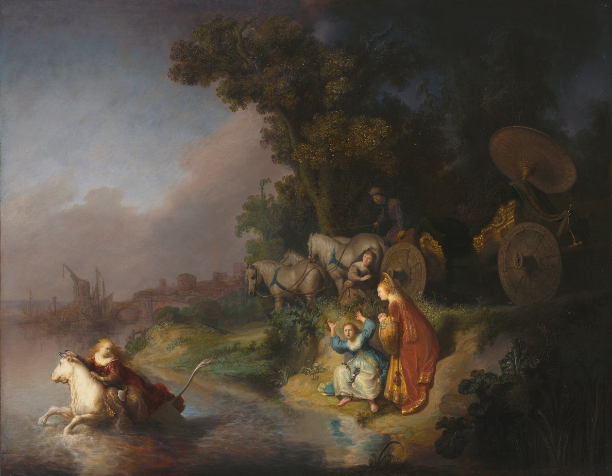 Bortførelsen af Europa af Rembrandt van Rijn
