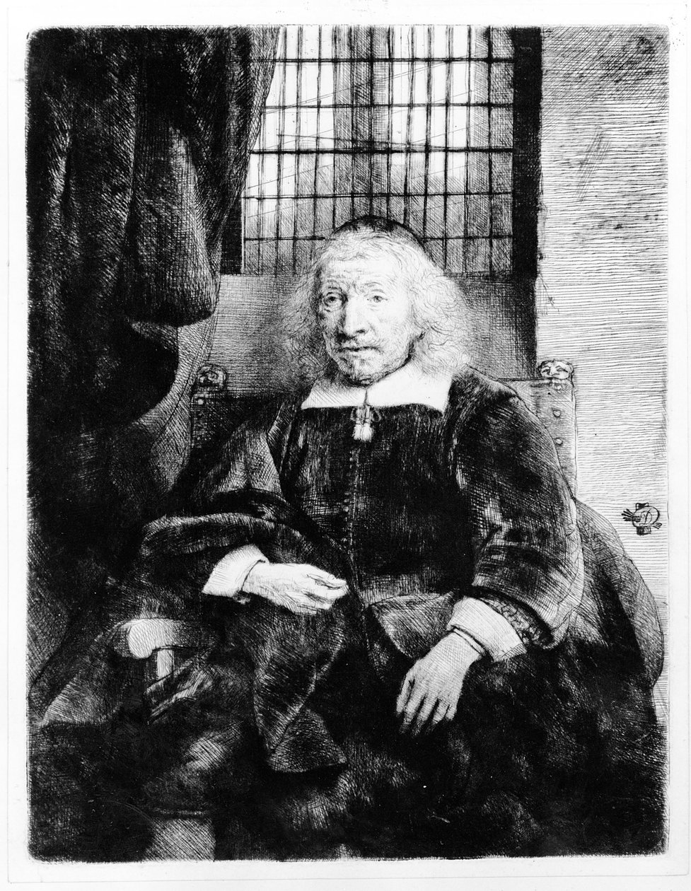 Thomas Haaringh, ca. 1655 (radering) af Rembrandt van Rijn