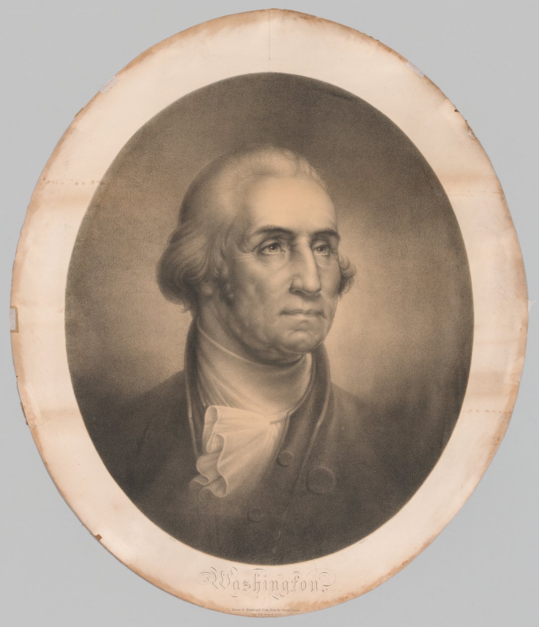 Leder af George Washington af Rembrandt Peale