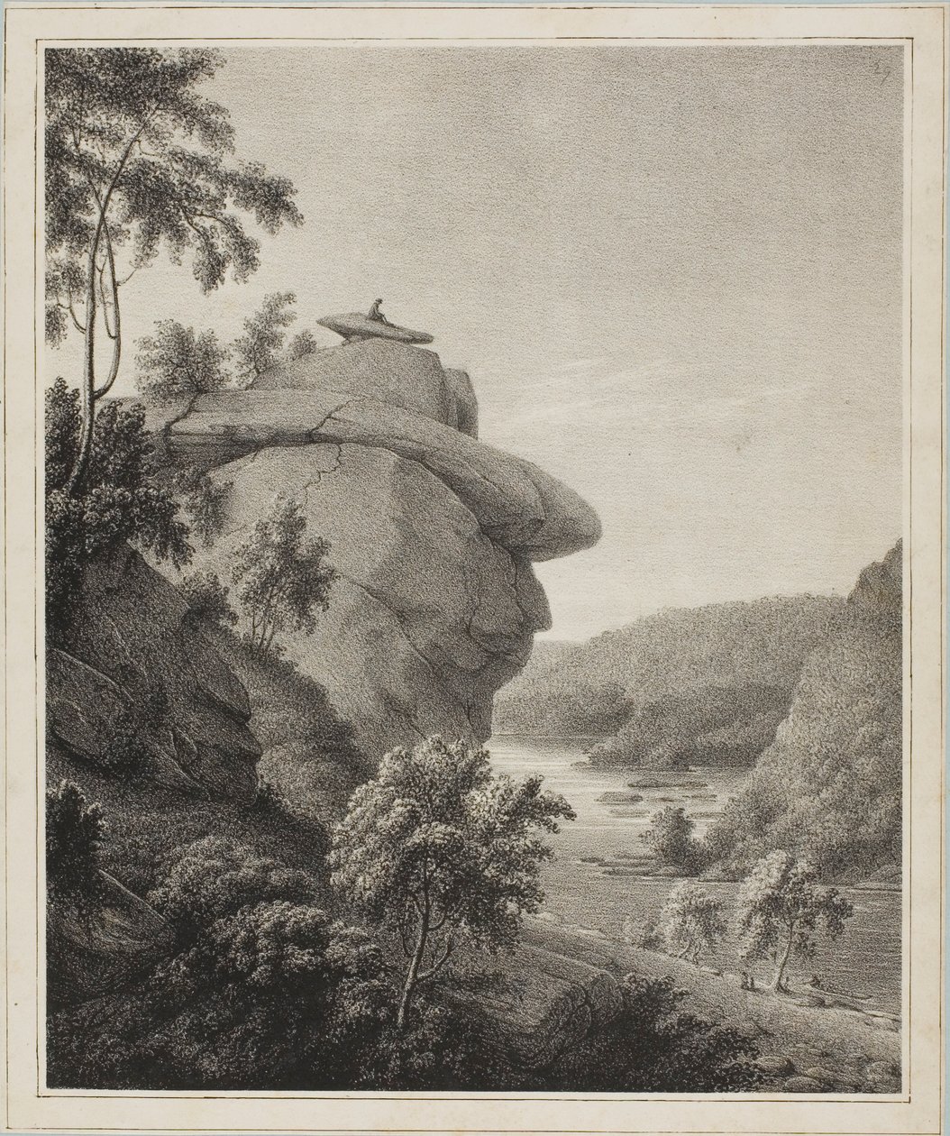 Jeffersons klippe af Rembrandt Peale