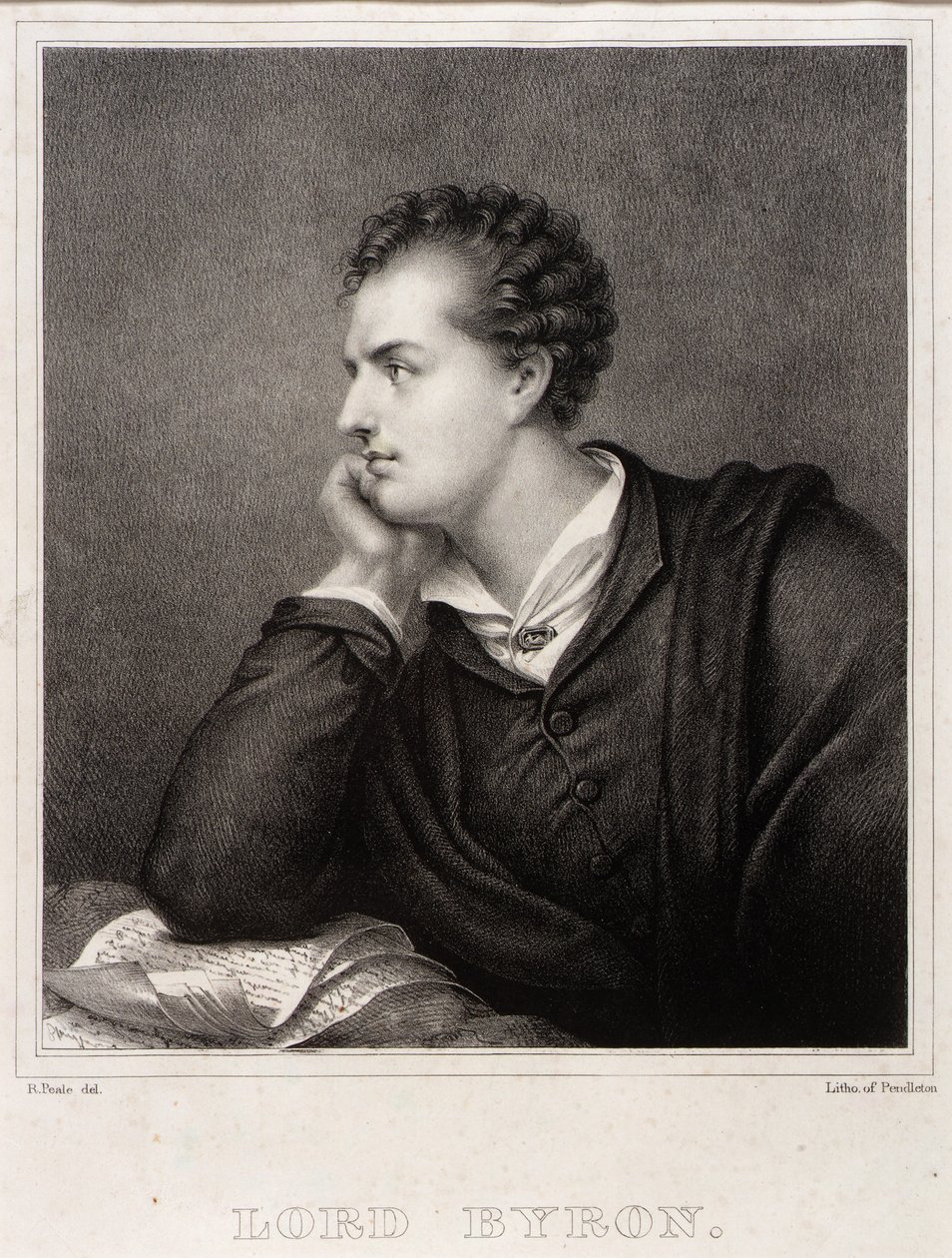 Lord Byron af Rembrandt Peale