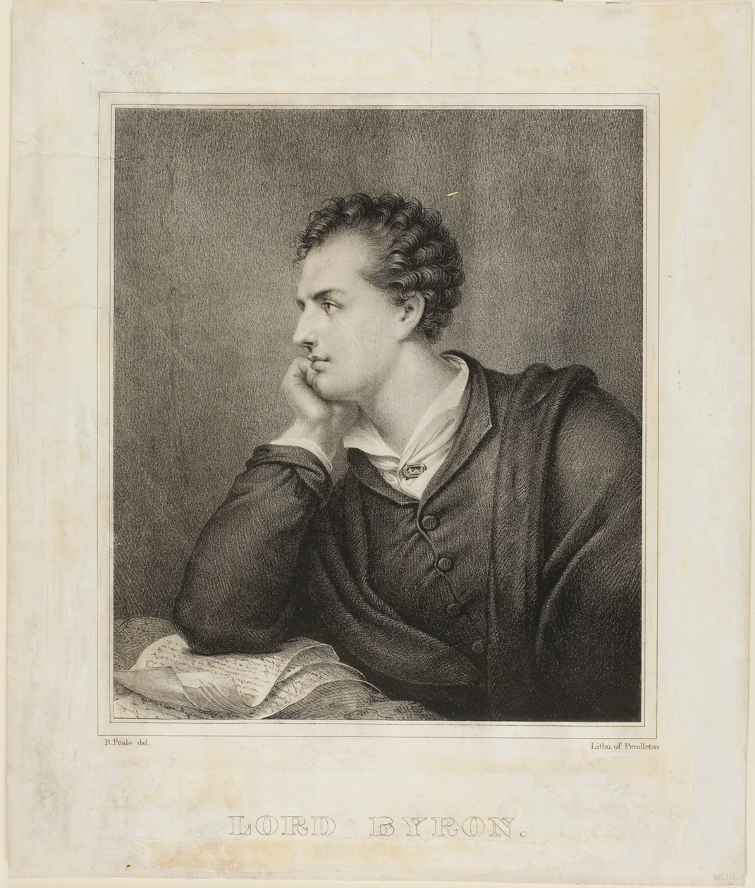 Lord Byron af Rembrandt Peale