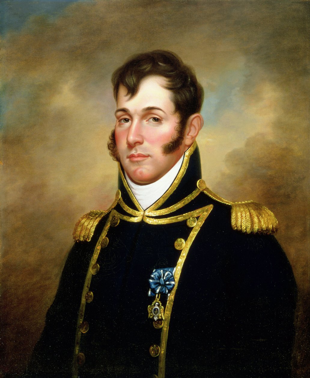 Oliver Hazard Perry (1785-1819), ca.1813-14 af Rembrandt Peale