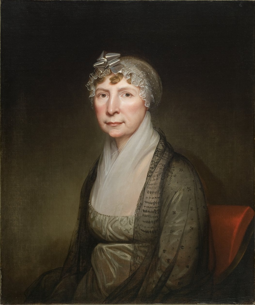 Portræt af Cornelia Van Horn Lansdale (Mrs. Thomas Lancaster Lansdale), ca. 1820 af Rembrandt Peale