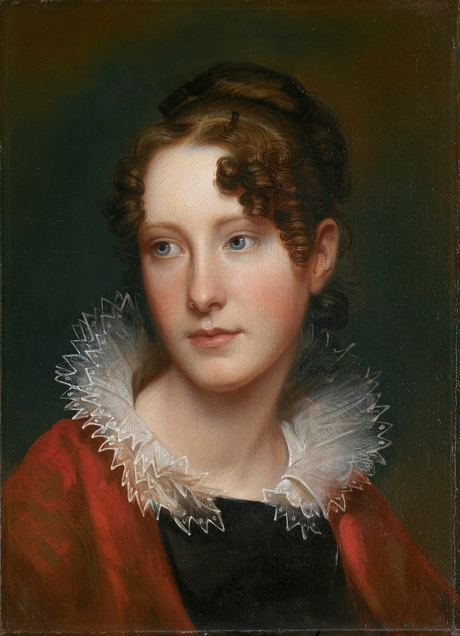 Portræt af Rosalba Peale af Rembrandt Peale