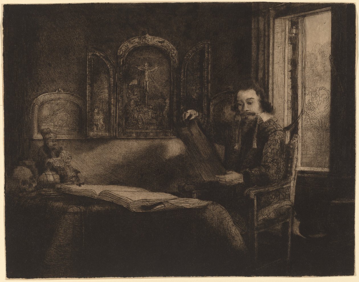 Abraham fransk af Rembrandt van Rijn