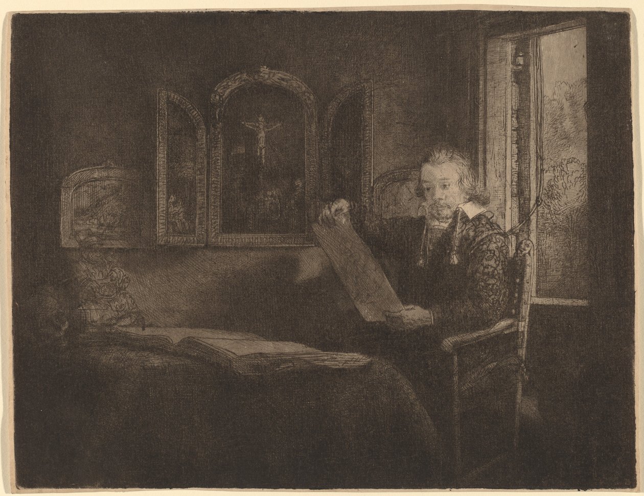 Abraham fransk af Rembrandt van Rijn