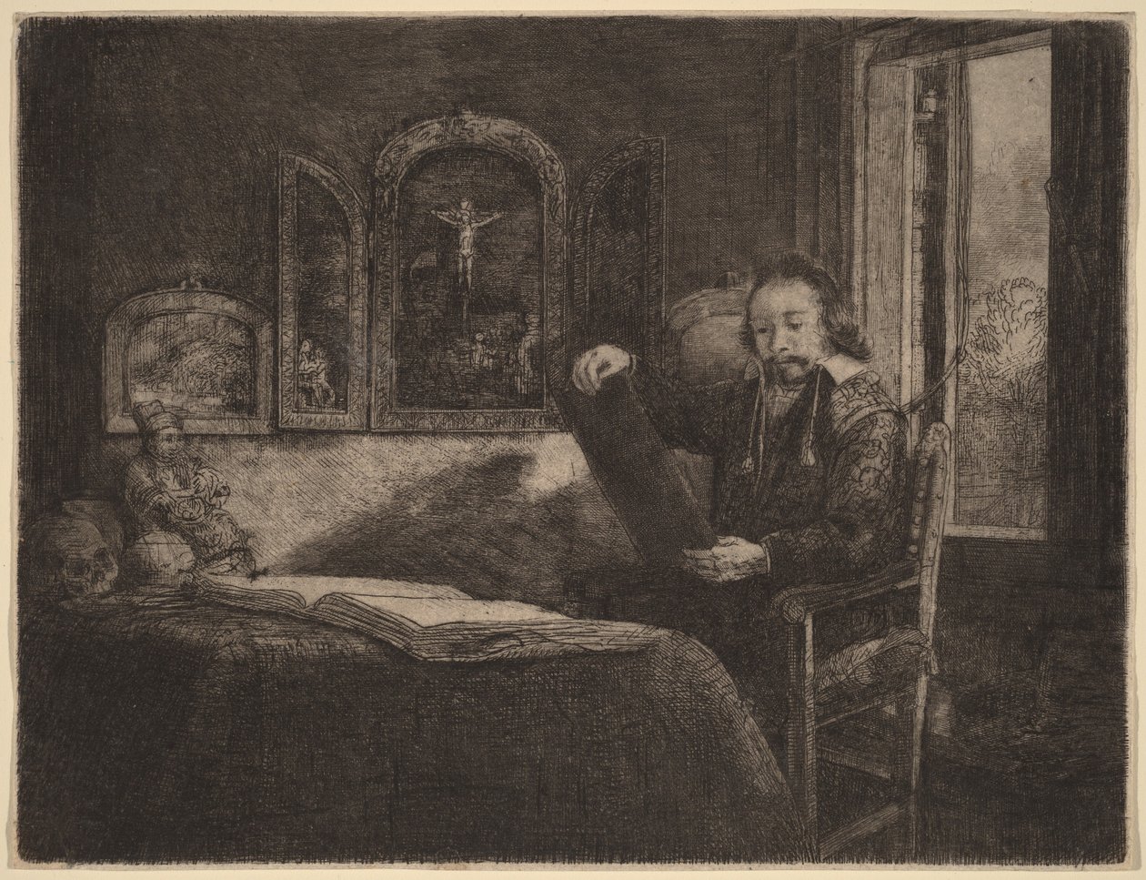 Abraham Francen af Rembrandt van Rijn