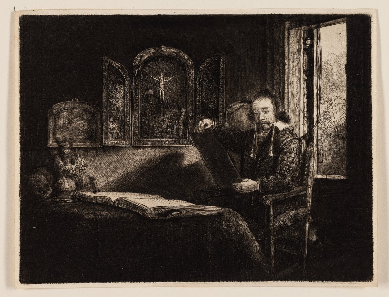 Abraham Francen, apoteker af Rembrandt van Rijn