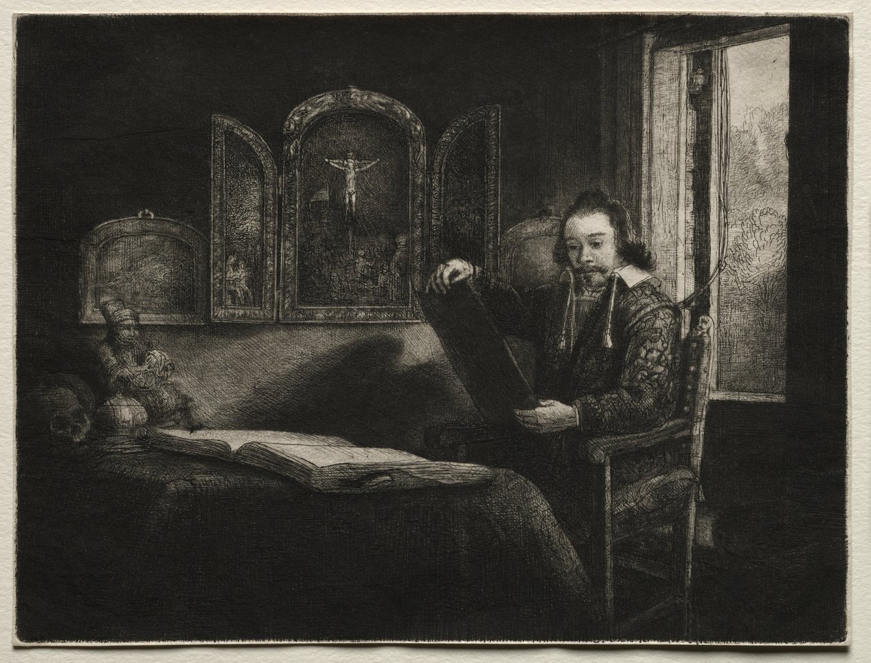 Abraham Francen, apoteker af Rembrandt van Rijn