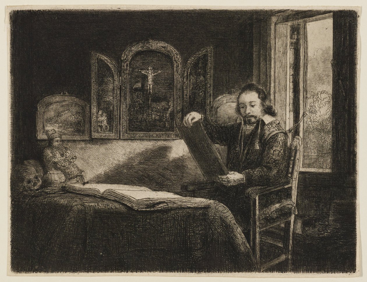 Abraham Francen, kunsthandler af Rembrandt van Rijn