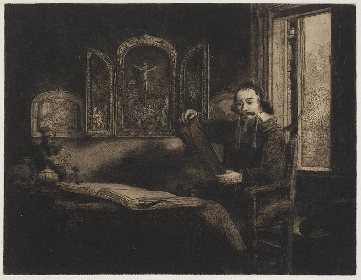 Abraham Francken, kunsthandler af Rembrandt van Rijn