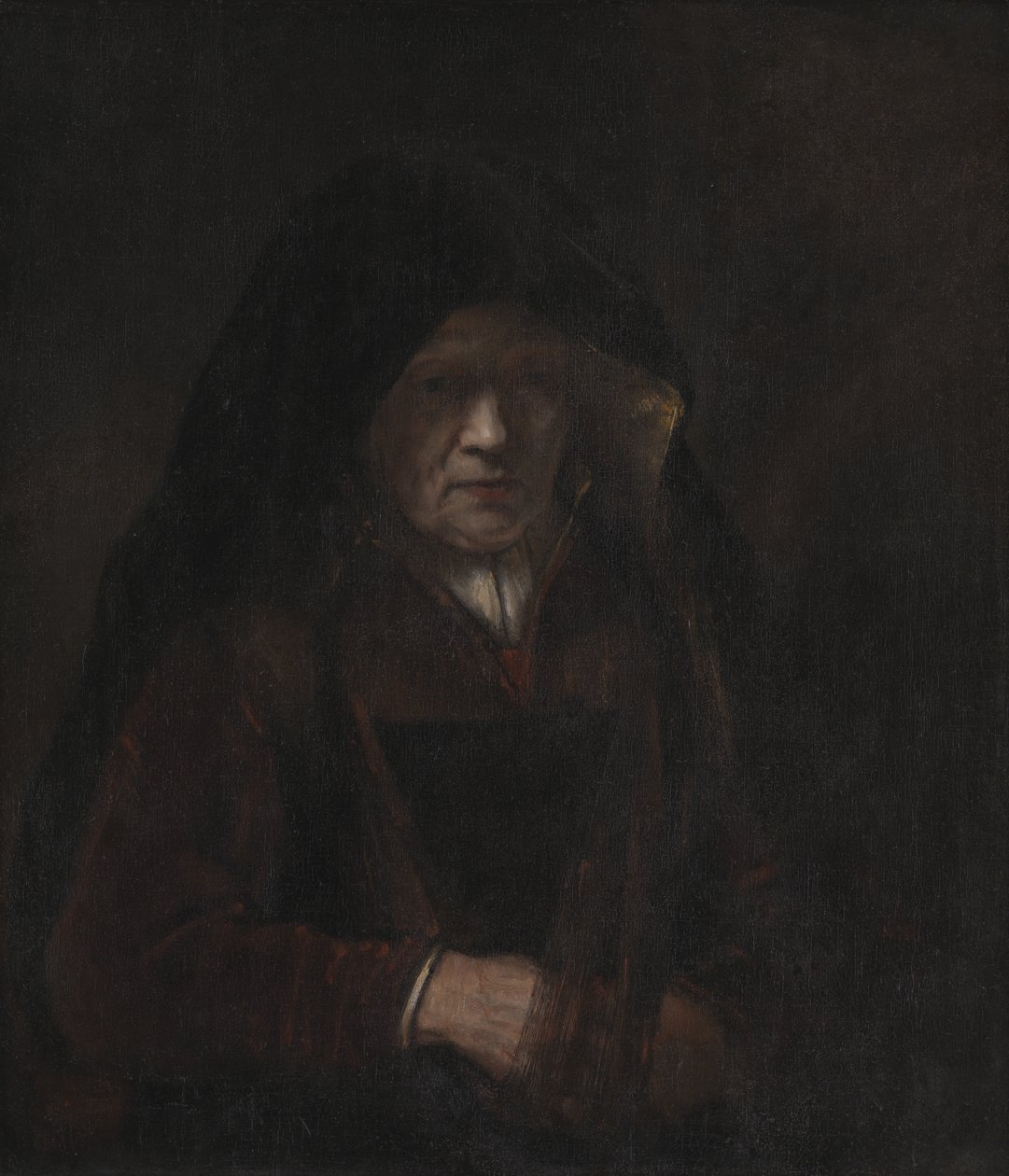 En gammel kvinde af Rembrandt van Rijn