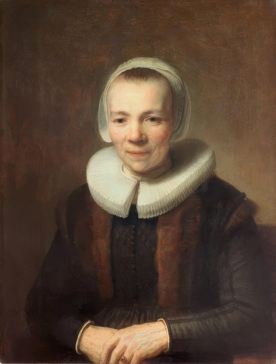 Portræt af Baertje Martens af Rembrandt van Rijn
