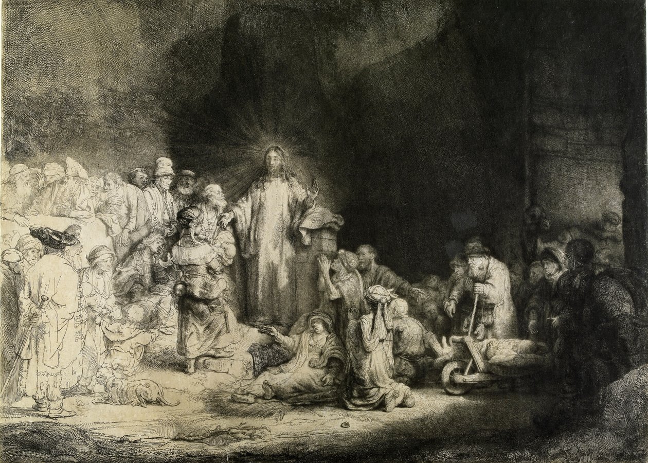 Kristus helbreder de syge: 
