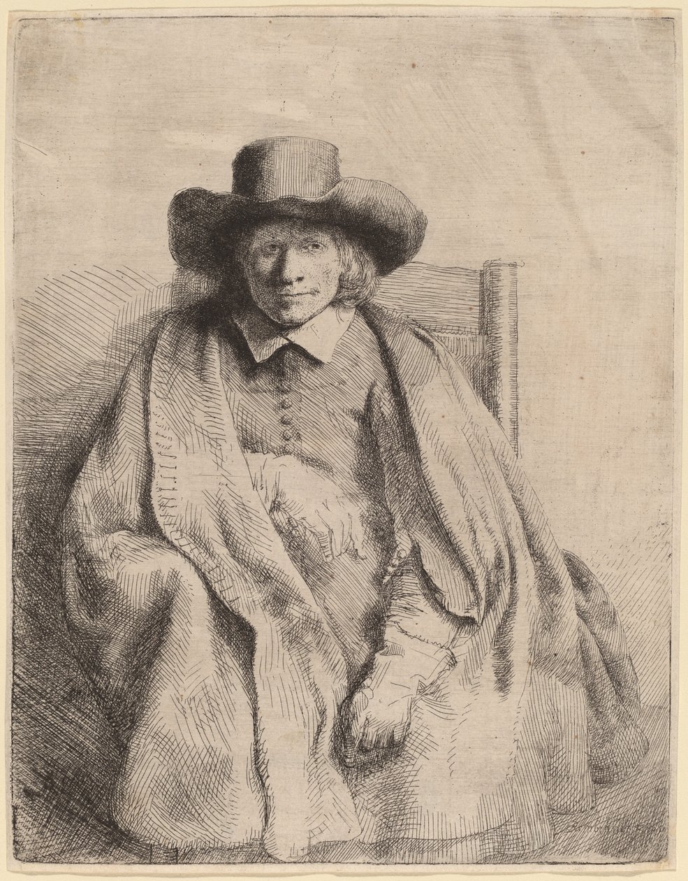 Clement de Jonghe af Rembrandt van Rijn