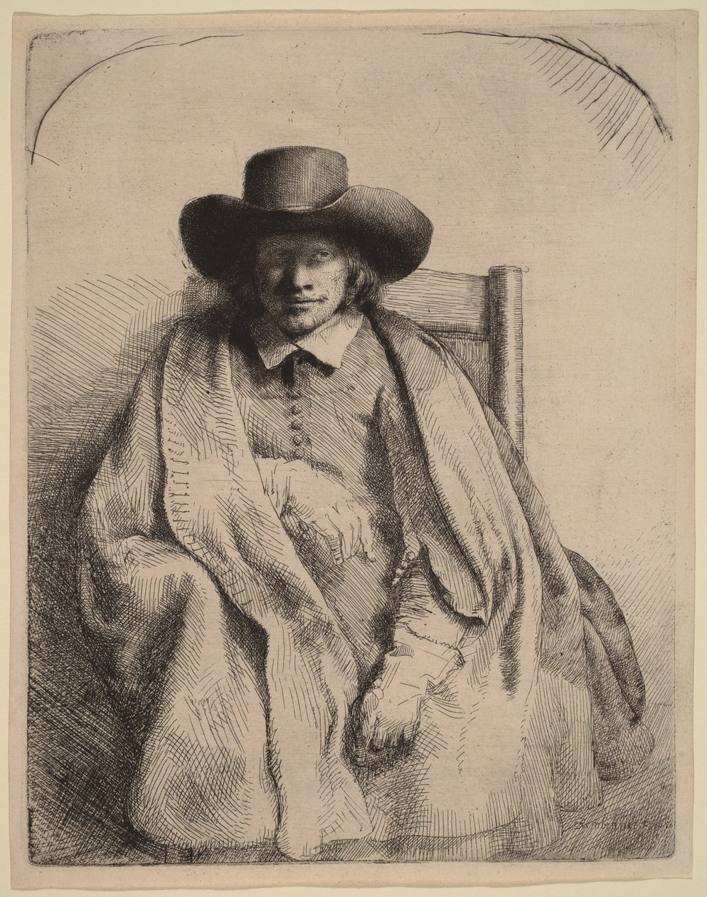 Clement de Jonghe af Rembrandt van Rijn