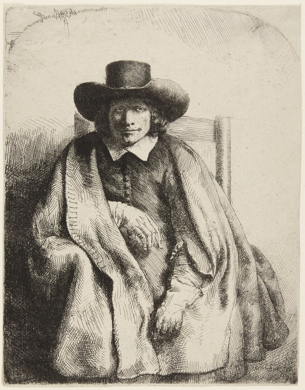 Clement de Jonghe af Rembrandt van Rijn