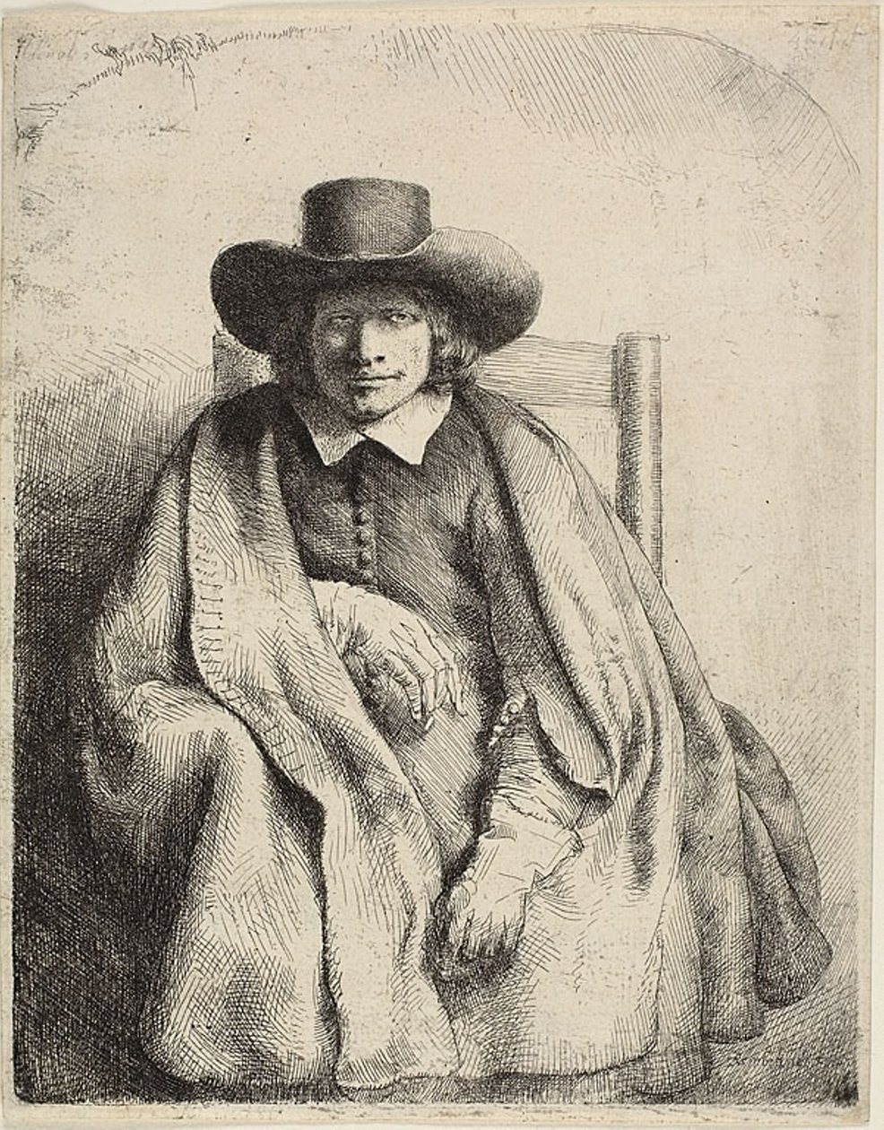 Clement de Jonghe, trykkeri af Rembrandt van Rijn