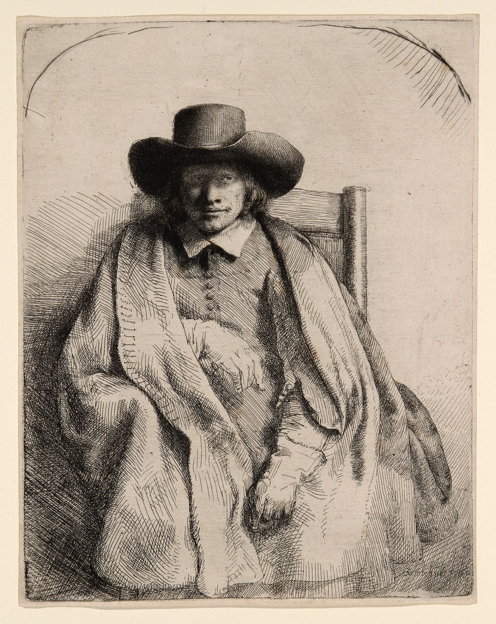 Clement de Jonghe, trykkeri af Rembrandt van Rijn