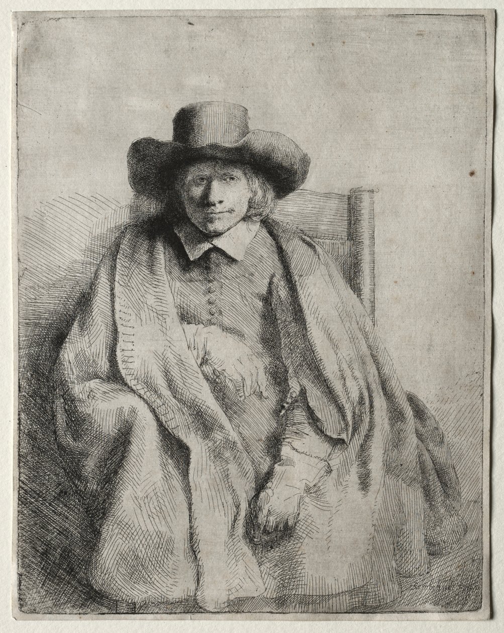 Clement de Jonghe, trykkeri af Rembrandt van Rijn