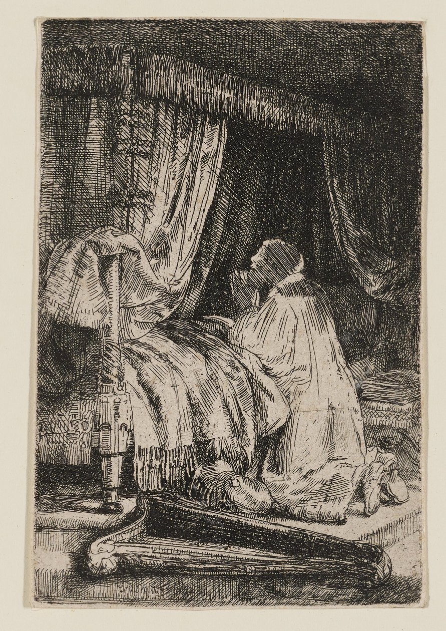 David i bøn af Rembrandt van Rijn