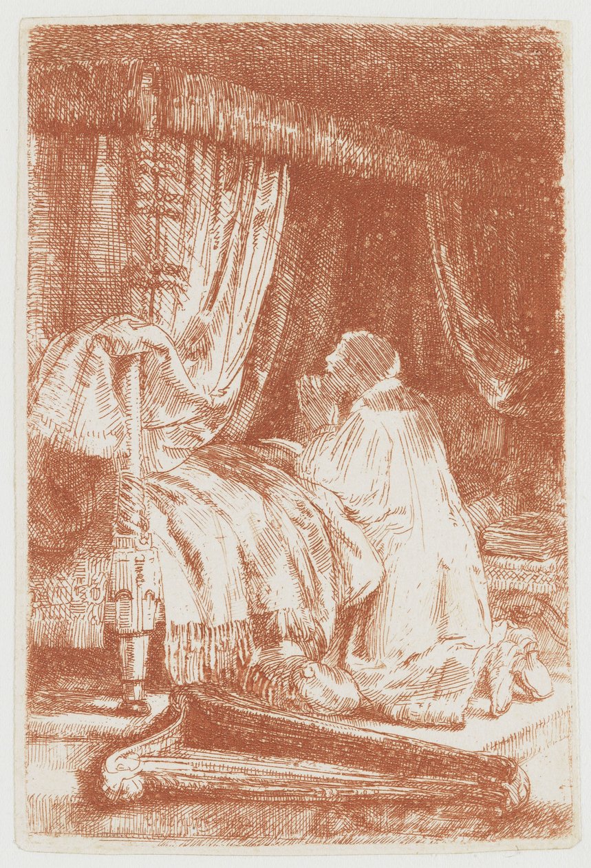 David i bøn af Rembrandt van Rijn