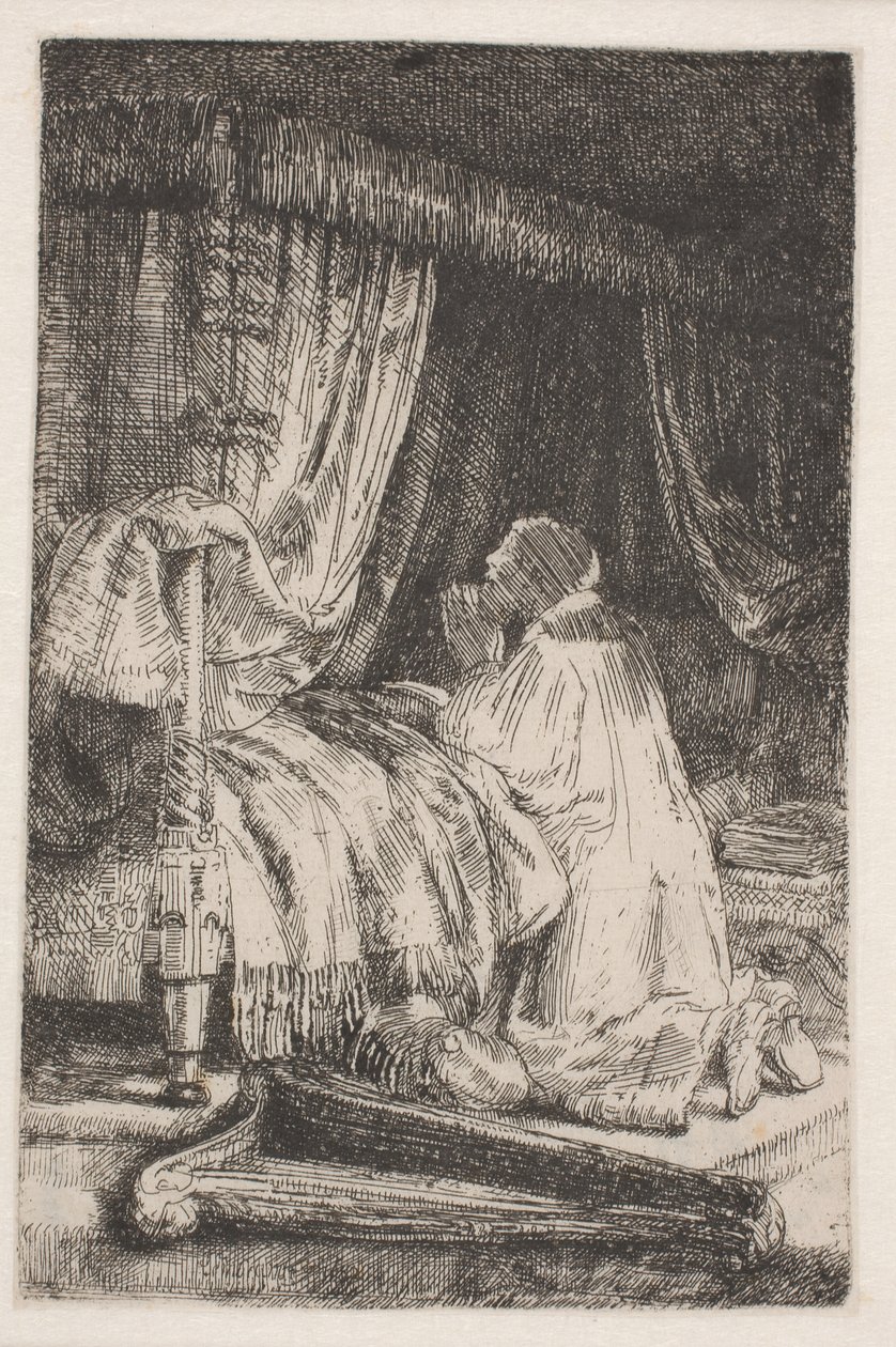 David i bøn af Rembrandt van Rijn