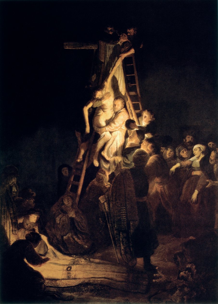 Nedstigning fra korset, 1634 af Rembrandt van Rijn