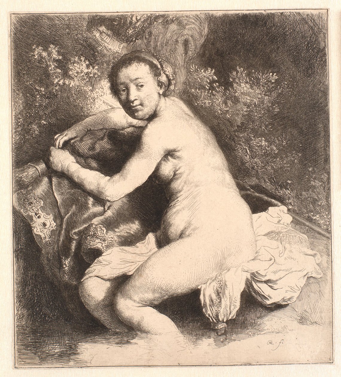 Diana ved badet af Rembrandt van Rijn