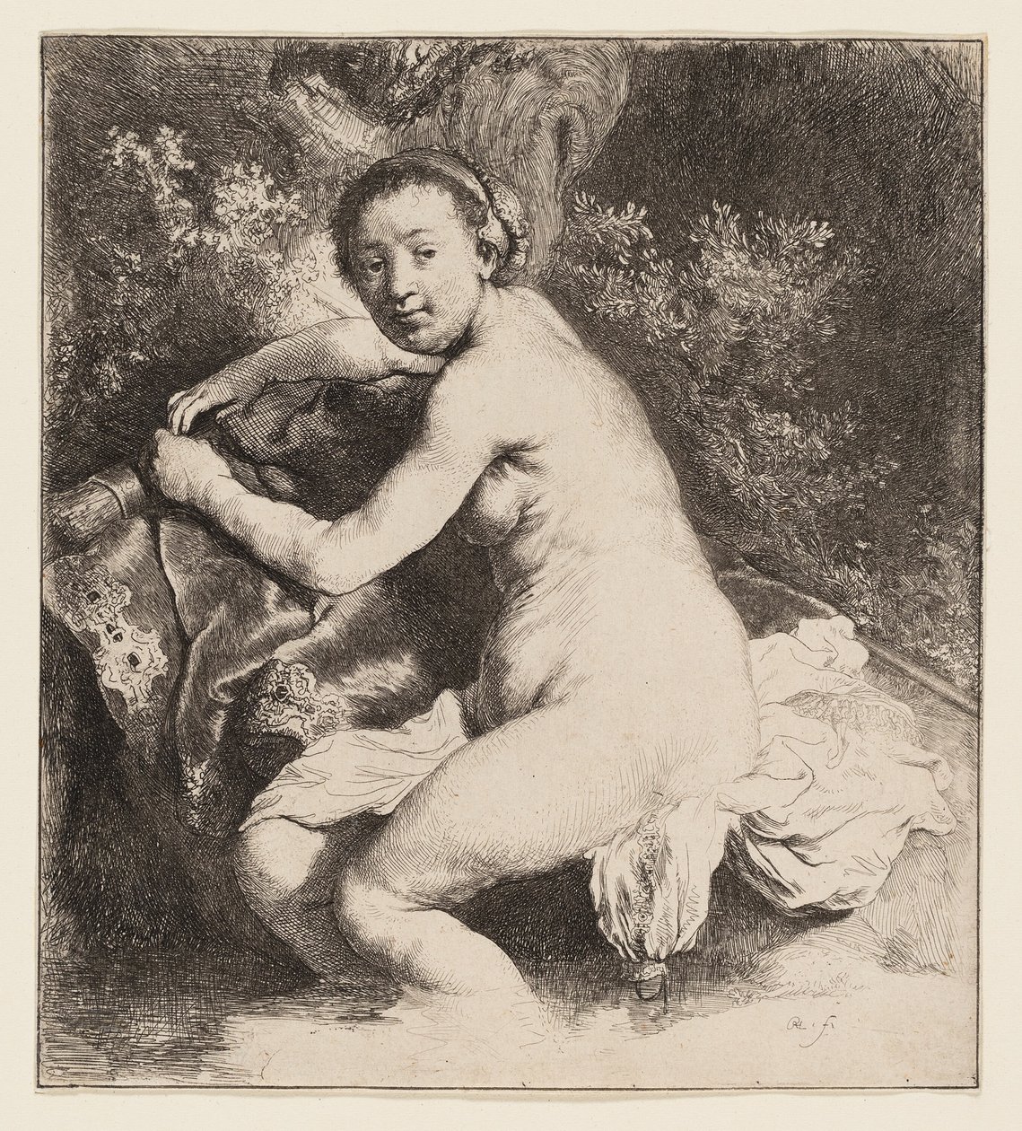 Diana ved badet af Rembrandt van Rijn