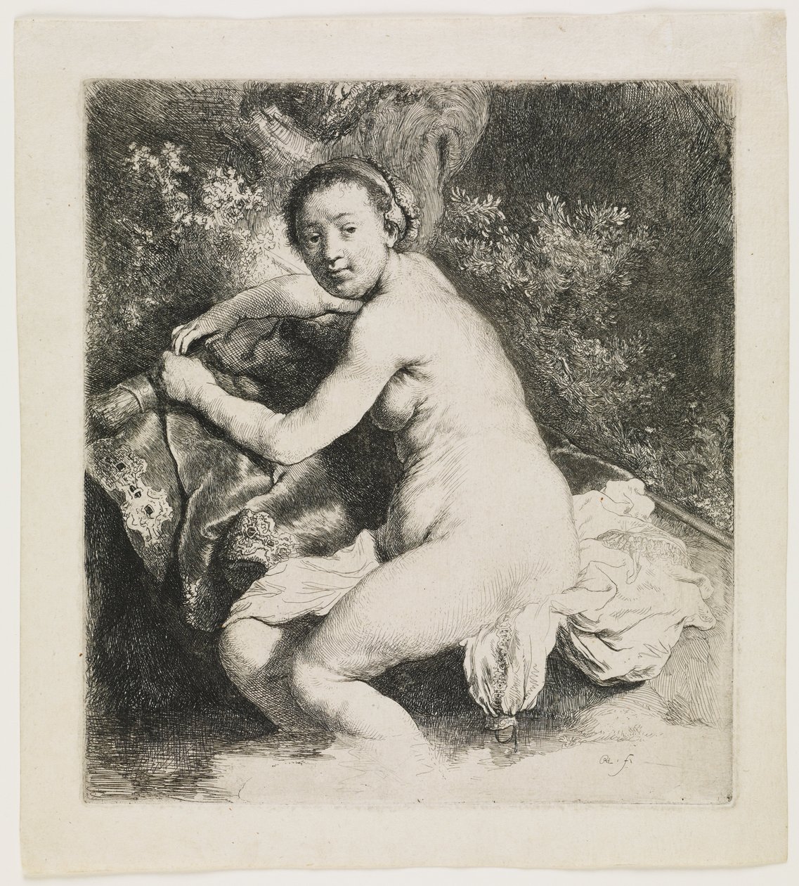 Diana i badet af Rembrandt van Rijn