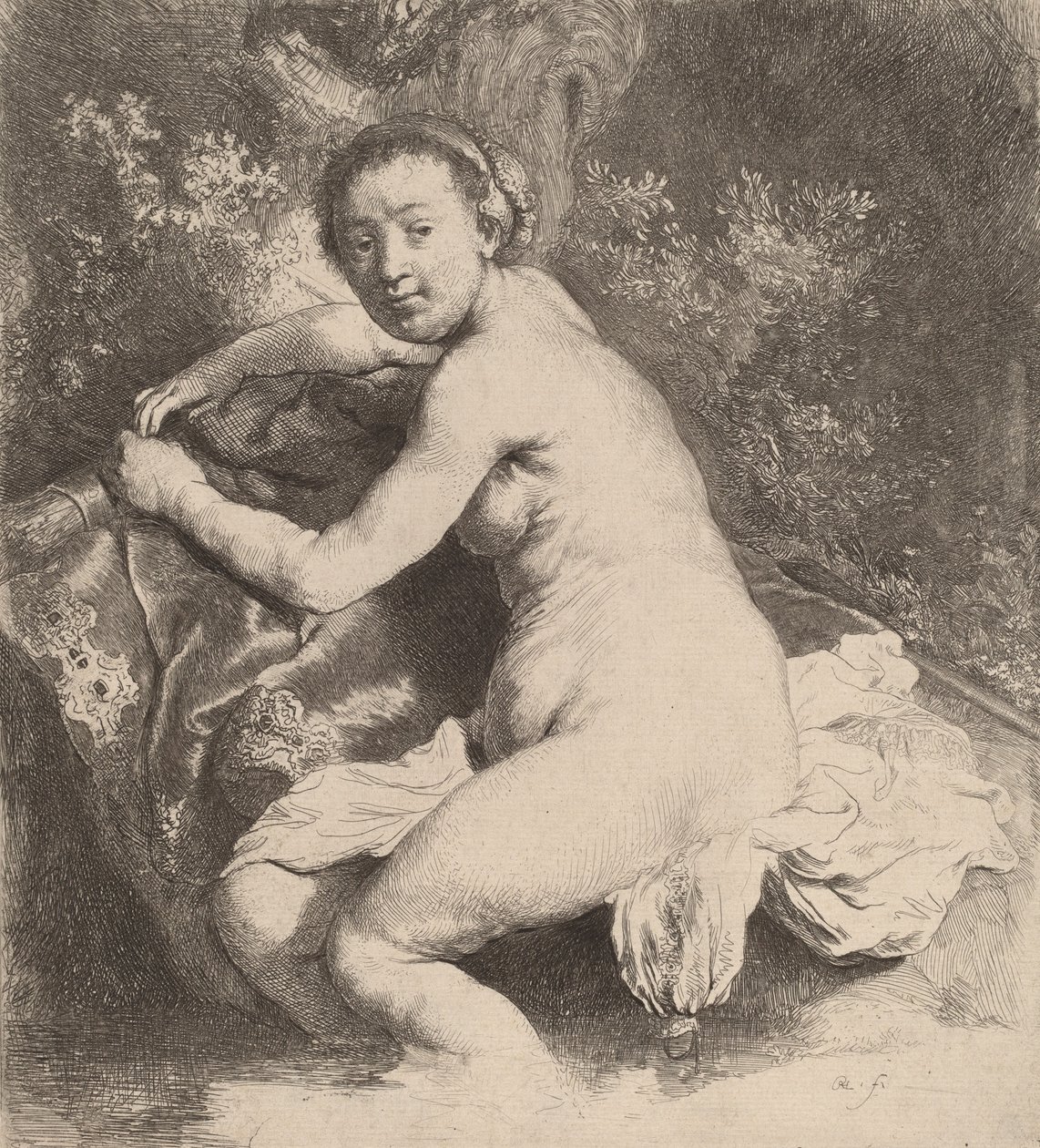 Diana ved badet, ca. 1631. af Rembrandt van Rijn