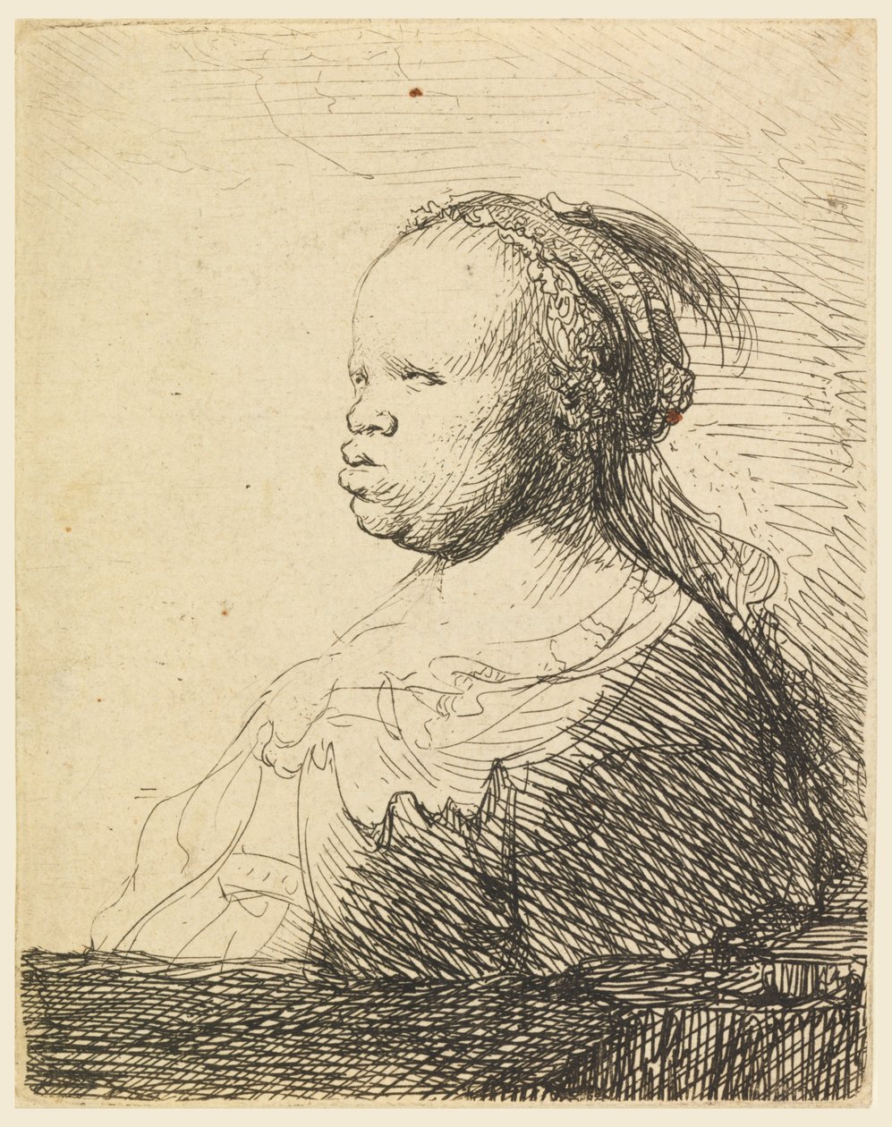 Den "hvide sorte" af Rembrandt van Rijn