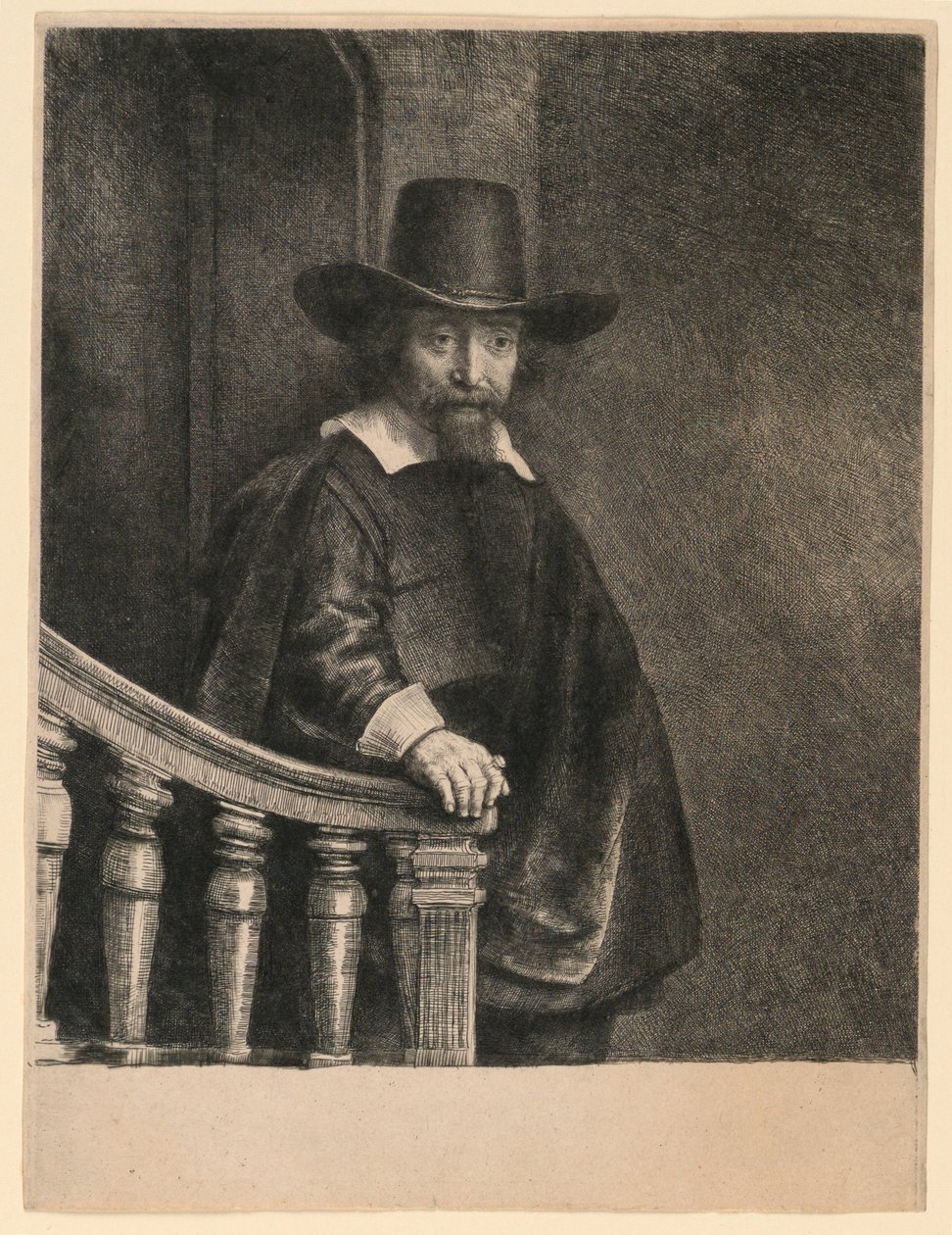 Ephraim Bonus, jødisk læge af Rembrandt van Rijn
