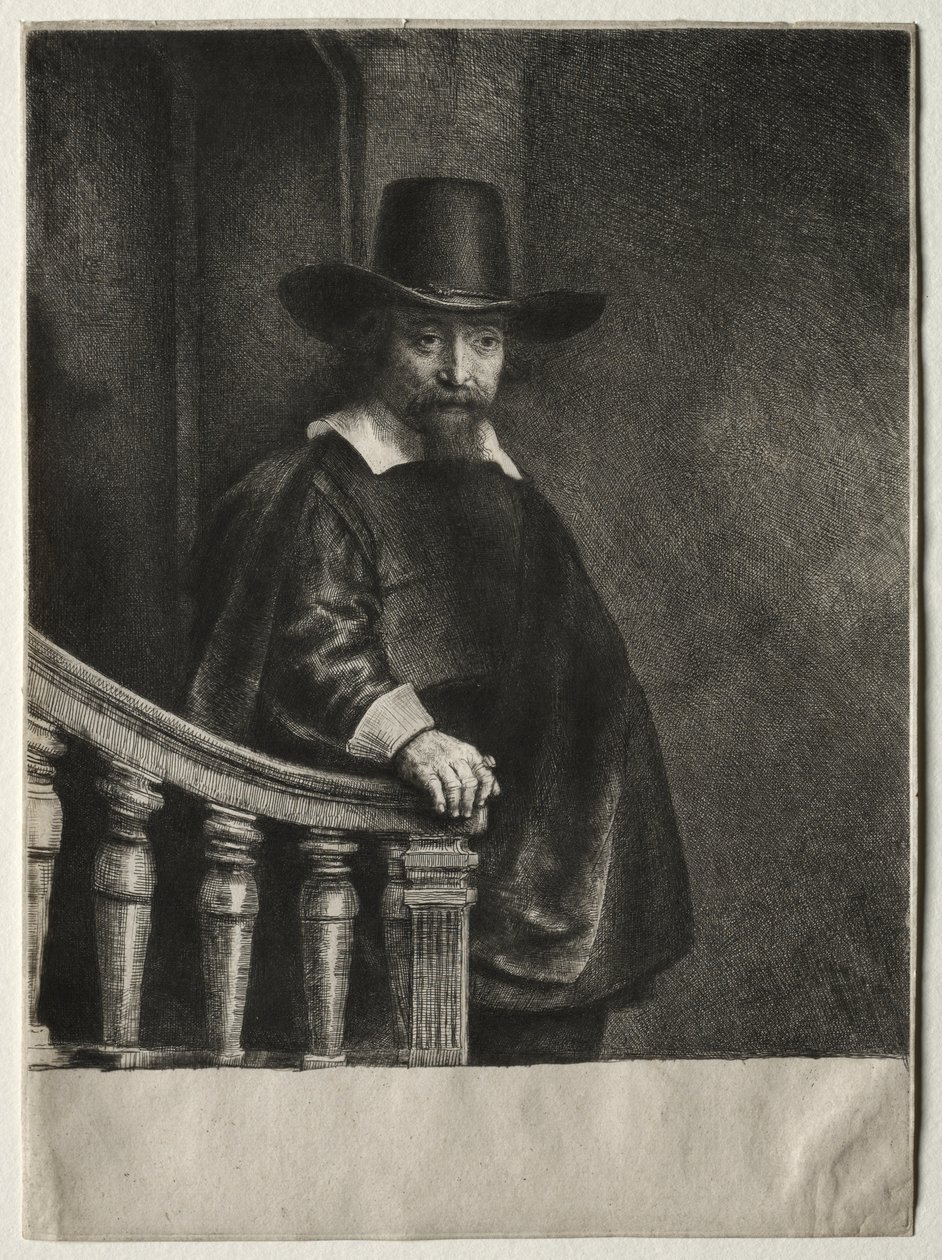 Ephraim Bonus, jødisk læge af Rembrandt van Rijn