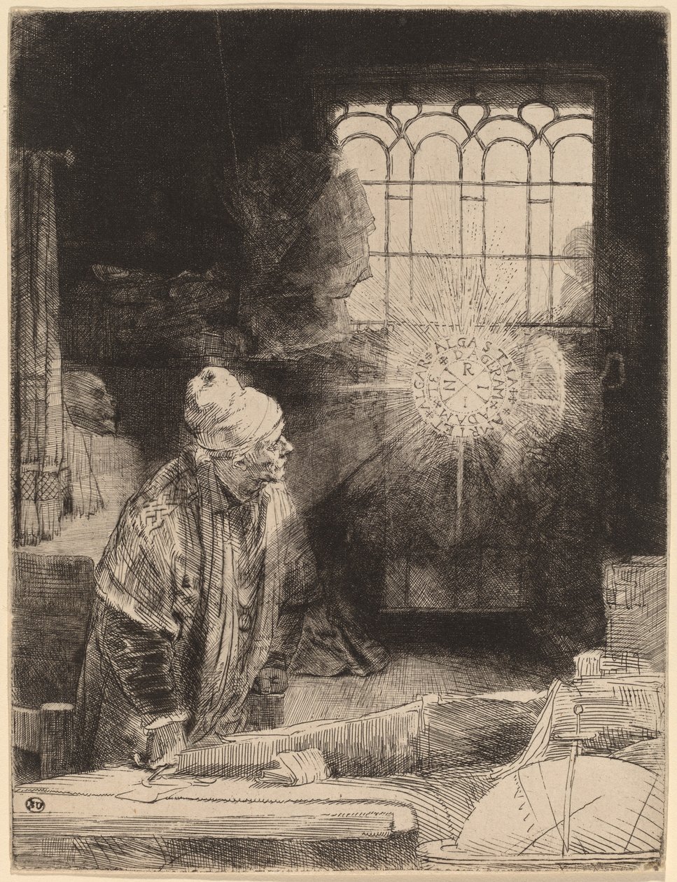 Faust af Rembrandt van Rijn