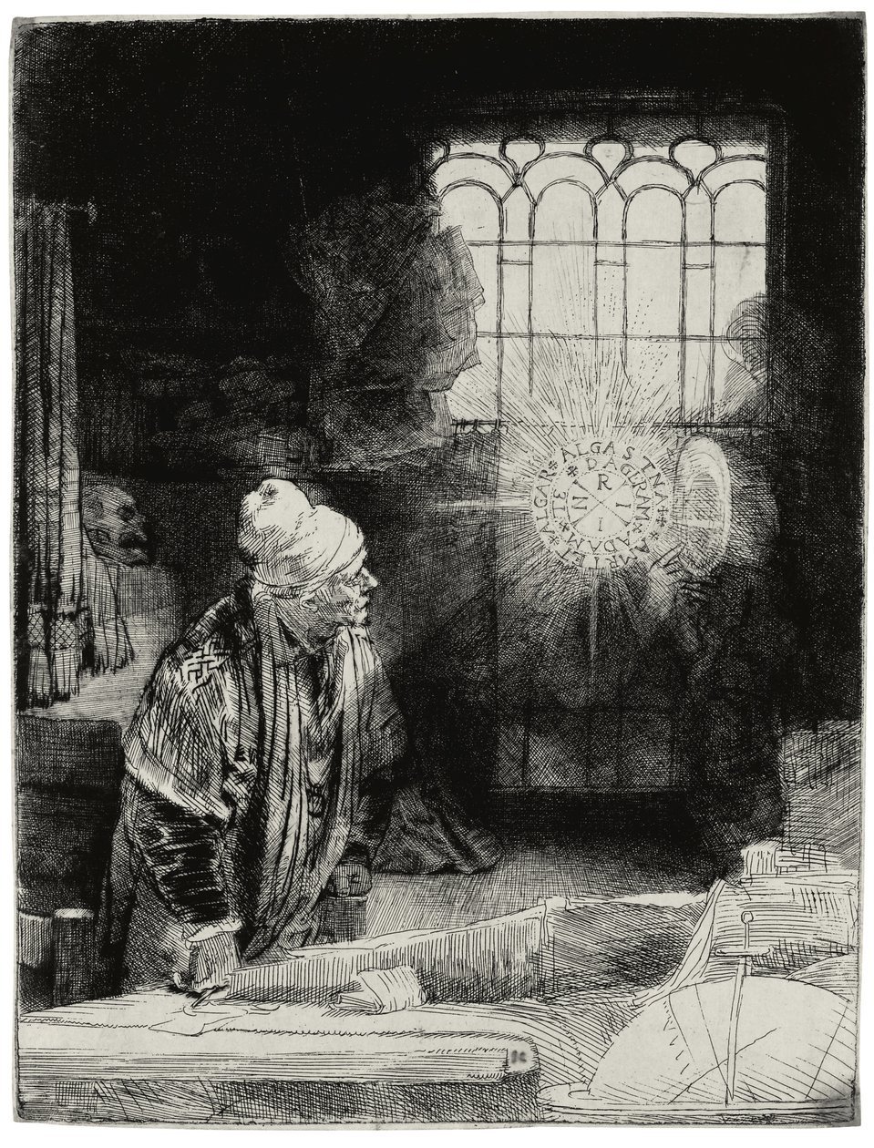 Faust, ca 1652 af Rembrandt van Rijn