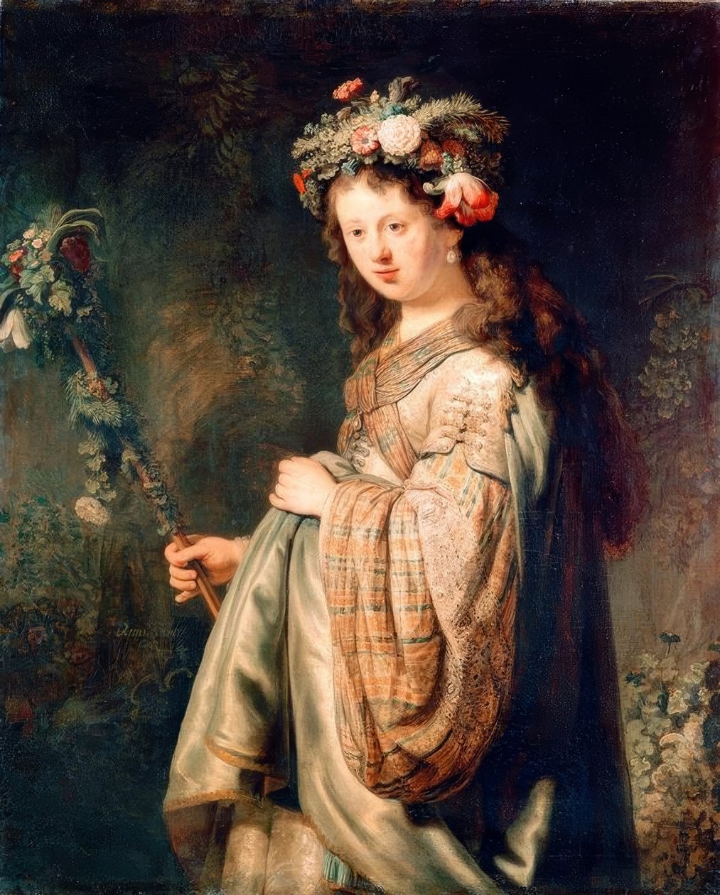 Flora af Rembrandt van Rijn